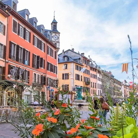 Le Cosy Du Theatre, Duplex Confortable Au Centre De 아파트 Chambéry